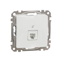Schneider Sedna Design 1xRJ11 aljzat fehér SDD111491