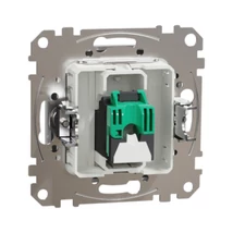 Schneider Sedna Design 1xRJ45 Cat5e UTP aljzat alumínium SDD113451