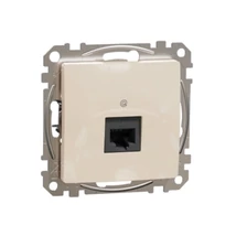 Schneider Sedna Design 1xRJ45 Cat6 UTP aljzat bézs SDD112461