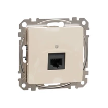 Schneider Sedna Design 1xRJ45 Cat6A UTP aljzat bézs SDD112466