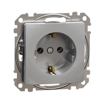 Schneider Sedna Design 2P+F dugalj alumínium SDD113025