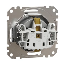 Schneider Sedna Design 2P+F dugalj gyermekvédelemmel alumínium SDD113021