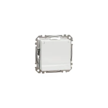  Schneider Sedna Design 2P+F dugalj gyermekvédelemmel csapófedéllel fehér SDD111023
