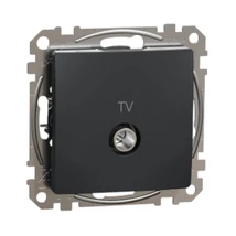 Schneider Sedna Design TV aljzat átmenő 7 dB antracit SDD114474