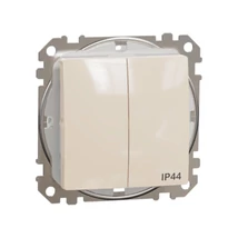 Schneider Sedna Design csillárkapcsoló (105) bézs IP44 SDD212105
