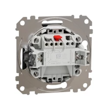 Schneider Sedna Design egypólusú nyomó (101N) antracit SDD114111