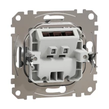 Schneider Sedna Design kábelkivezető alumínium SDD113903