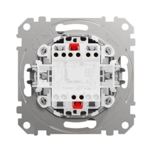Schneider Sedna Design kétpólusú kapcsoló (102) alumínium SDD113102