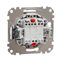 Schneider Sedna Design kettős nyomó alumínium SDD113118