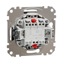 Schneider Sedna Design kettős nyomó antracit SDD114118