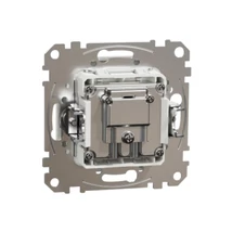 Schneider Sedna Design TV/R aljzat átmenő 7 dB fehér SDD111474R