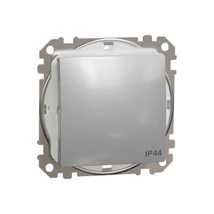 Schneider Sedna Design váltókapcsoló (106) alumínium IP44 SDD213106