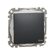 Schneider Sedna Design váltókapcsoló (106) antracit IP44 SDD214106
