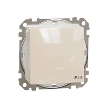 Schneider Sedna Design váltókapcsoló (106) bézs IP44 SDD212106