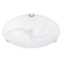 R.3258 Soley menny.,25 cm,LED12W,fehér/átlátszó