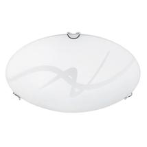 R.3258 Soley menny.,25 cm,LED12W,fehér/átlátszó