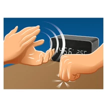 Somogyi Dig.LED ébresztő feket OC 04