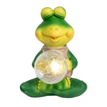 Somogyi Napelemes kerti lámpa béka MX 642
