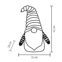 Világító Manó 41cm KDD 41