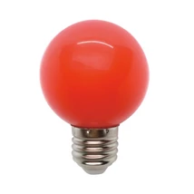 Stel.led gömb E27  3W RED