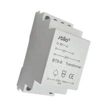 Stilo biztonsági csengő trafó sínre szerelhető 8-12-24V STI398