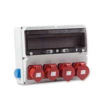 TP Electric szerelt ipari csatlakozó doboz 18 modul 2x5P 16A + 2x5P 32A + 2x2P+F IP44 3323-002-5272