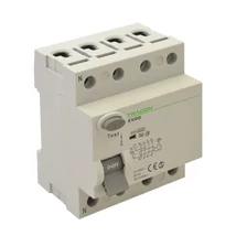 Tracon Fi relé 4P 40A 30mA 6kA &amp;quot;A&amp;quot; osztály áram-védőkapcsoló EVOG4P4003