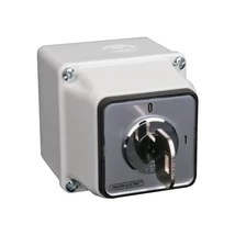 Tracon ipari tokozott főkapcsoló kulcsos BE-KI 4P 20A TKFK-20T65