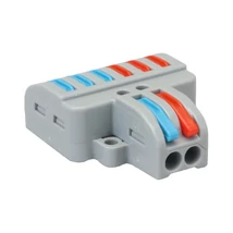 OVO2P26 Csavar nélküli vezeték összekötő, nyitható 0,5-4mm2, 32A, 400VAC 2P