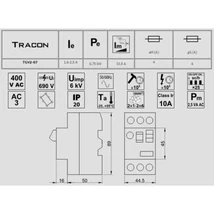 Motorvédö kapcsoló     TGV2-07