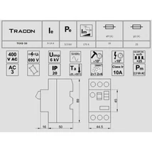 Motorvédö kapcsoló     TGV2-16