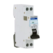 Tracon kismegszakító 1P+N C 16A 6kA TDZNC16
