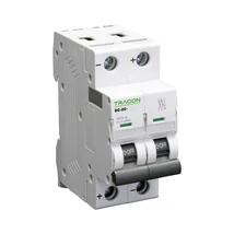 Tracon kismegszakító PV rendszerekhez DC 2P C 6A 6kA 500V DC-2C-6