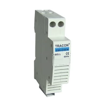 Tracon moduláris sorolható csengő 12V sines C60-CSEN-12