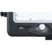 Napelemes LED fényvető mozgásérzékelővel LSFLK10W