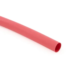 Tracon vékonyfalú zsugorcső 6,4/3,2mm 2:1 zsugorodás piros ZS064P