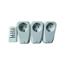 UltraTech távirányítós dugalj készlet 3 db dugalj+1 db távírányító 1150W/230V 30m IP20 UT-RC31 