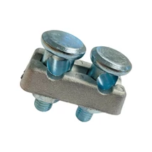 Villámvédelmi összekötő csavar 8-10 mm köracélhoz dupla BS-2