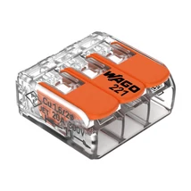 WAGO 3X0,2-4 csatos új [50db] 221-413