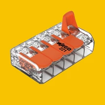 WAGO 5X0,2-4 csatos új [25db] 221-415