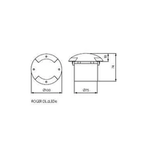 Kanlux ROGER DL-LED 6     7281