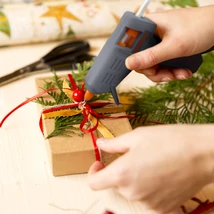 Ragasztó pisztoly 7mm mini szürke 15W 11098GY