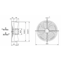 U.VG-300 ventilátor