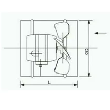 U.Vento-K-18 1F axiál csőventi