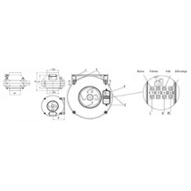 U.CF-120 ipari radiális csöven