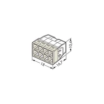 WAGO 8x0,5-2,5 [50db] 2273-208