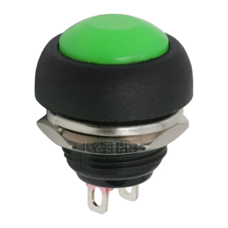 SPST Kör alakú, egykörös nyomógomb OFF - ON 1A 250V 09044ZO