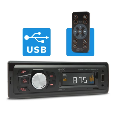 MNC "Stream" fejegység FM/USB/TF/AUX 39709