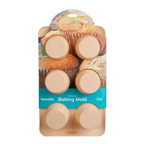 Bewello Szilikon sütőforma muffin 30x18x4,2 cm 57532P