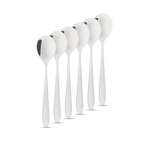 Family rozsdamentes acél kávéskanál desszertes kanál 13 x30 mm 6 db / csomag 57577